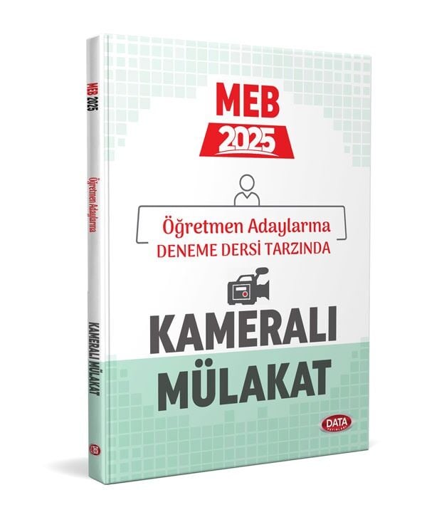 Data 2025 Öğretmenlik Mülakat Sınavı Hazırlık Kitabı Data Yayınları