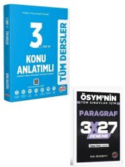 Data 2027  3. Sınıf Tüm Dersler Maarif Model Konu Anlatımlı+EVP Akademi Paragraf