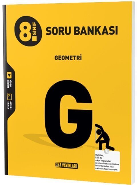 Hız Yayınları 8. Sınıf Geometri Soru Bankası Hız Yayınları
