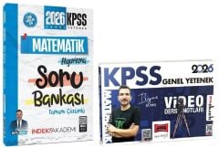 Yargı + İndeks 2026 KPSS Matematik Video Ders Notları + Soru Bankası 2 li Set - İlyas Güneş Yargı + İndeks Akademi Yayınları