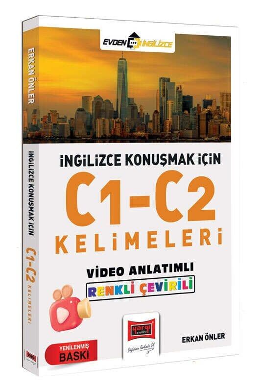 Yargı İngilizce Konuşmak İçin C1-C2 Kelimeleri - Erkan Önler Yargı Yayınları