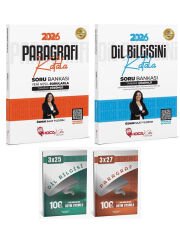 Hoca Kafası + Anla Kazan 2026 KPSS TYT ALES DGS Paragrafı + Dil Bilgisi Kafala Soru Deneme 4 lü Set
