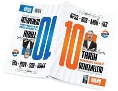 Retro 2026 KPSS MEB-AGS MSÜ YKS Osmanlı Tarihi, İnkılap Tarihi 10+10 Deneme Çözümlü - Mehmet Celal Özyıldız Retro Yayıncılık