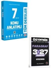 Data 2027 7. Sınıf Tüm Dersler Maarif Model Konu Anlatımlı+ EVP Akademi Paragraf