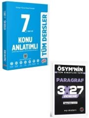 Data 2027 7. Sınıf Tüm Dersler Maarif Model Konu Anlatımlı+ EVP Akademi Paragraf