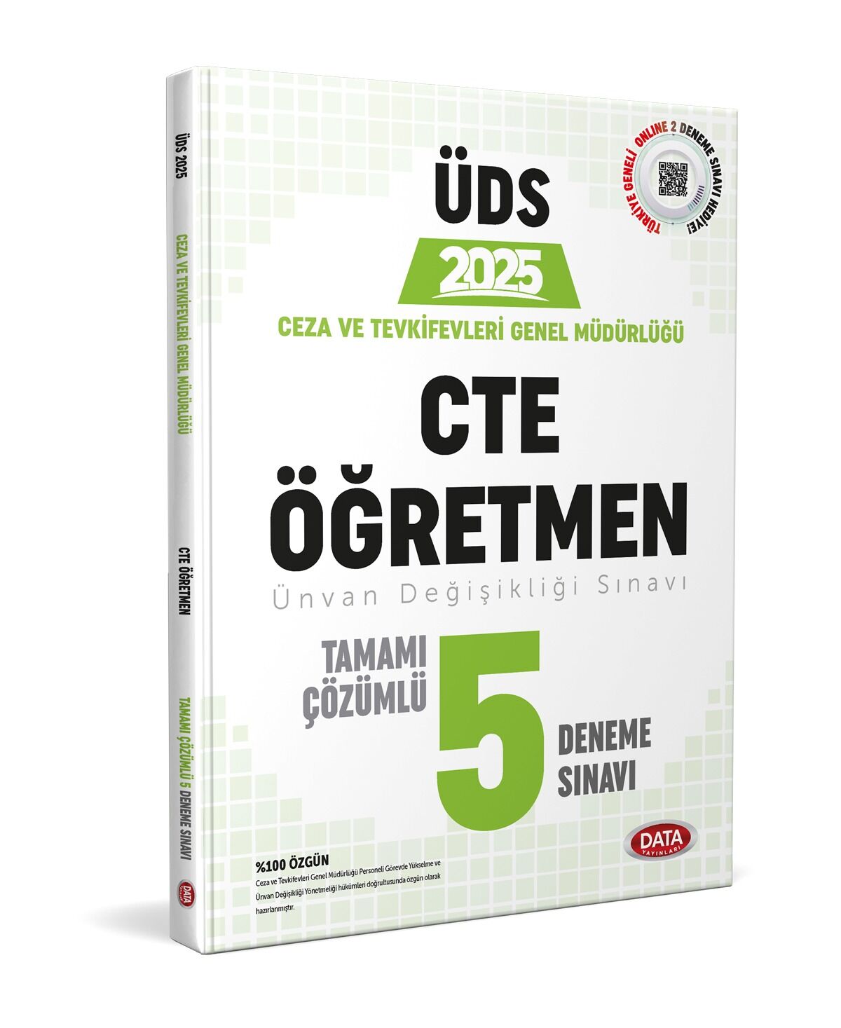 Data Yayınları 2025 GYS UDS Ceza Tevkifevleri Öğretmen 5 Deneme