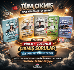 Dizgi Kitap 2026 Türkçe, Matematik, Tarih, Coğrafya ve Vatandaşlık Tüm Sınavlar Tamamı Video Çözümlü Çıkmış Sorular Seti