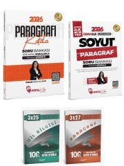 Hoca Kafası + Anla Kazan 2026 KPSS TYT ALES DGS Paragrafı Kafala + Soyut Soru + Deneme 4 lü Set