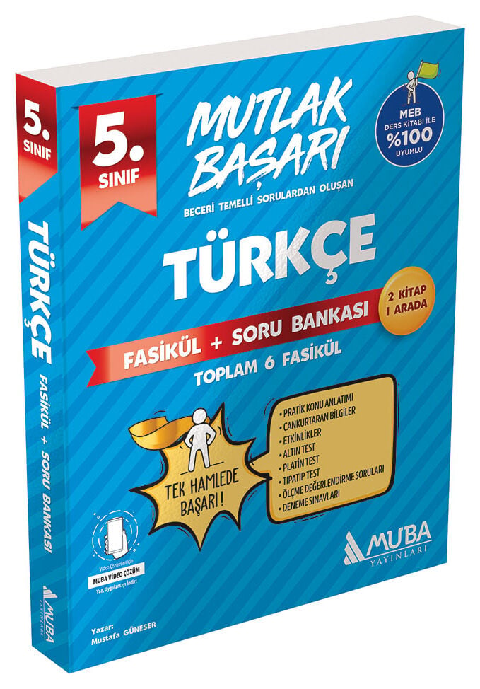 Muba Yayınları MB 5.Sınıf Türkçe Fasikül + Soru Bankası