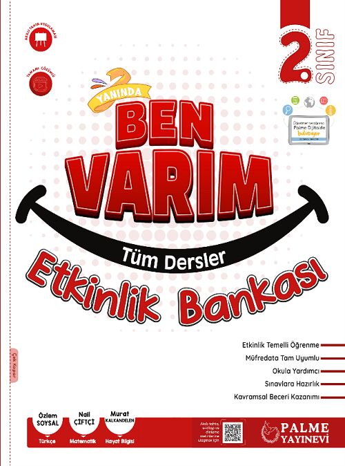 Palme 2. Sınıf Tüm Dersler Yanında Ben Varım Etkinlik Bankası Palme Yayınları