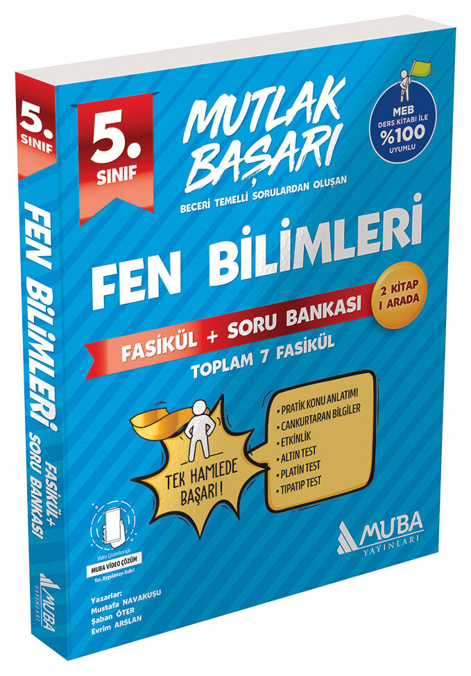 Muba Yayınları MB 5.Sınıf Fen Bilimleri Fasikül + Soru Bankası