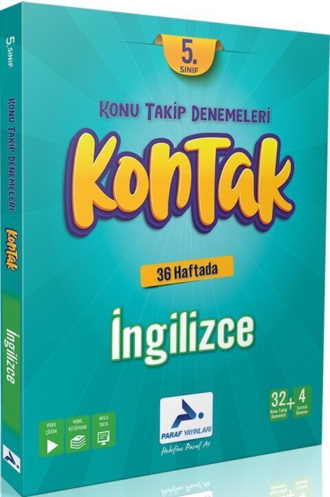 Paraf Yayınları 5. Sınıf İngilizce Kontak Denemeleri