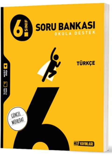 2027 Hız Yayınları 6. Sınıf Türkçe Soru Bankası