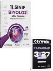Biyotik 2027  11. Sınıf Biyoloji Soru Bankası Çözümlü Güncel Müfredat
