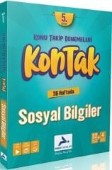 Paraf Yayınları 5. Sınıf Sosyal Bilgiler Kontak Denemeleri