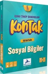 Paraf Yayınları 5. Sınıf Sosyal Bilgiler Kontak Denemeleri