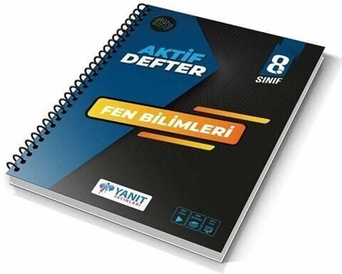 Yanıt Yayınları 8. Sınıf Aktif Defter Fen Bilimleri