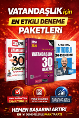Retro 2026 KPSS Vatandaşlık 26 Deneme & Pegem KPSS Vatandaşlık 30 Deneme & İndeks KPSS Vatandaşlık 26 Deneme Seti