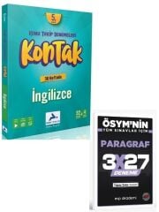 Paraf 5. Sınıf İngilizce Kontak Denemeleri+ EVP Akademi Paragraf