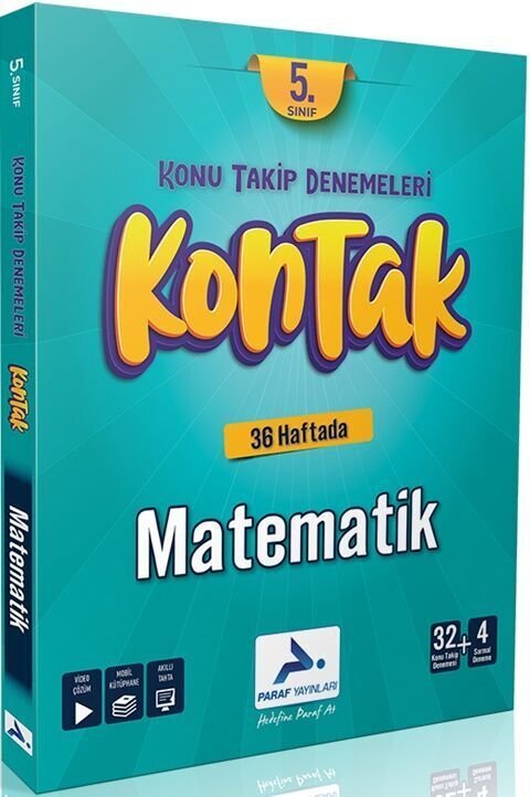 Paraf Yayınları 5. Sınıf Matematik Kontak Denemeleri