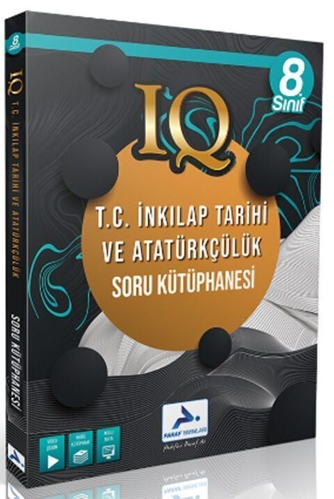Paraf Yayınları 8. Sınıf LGS T.C. İnkılap Tarihi ve Atatürkçülük IQ Soru Kütüphanesi