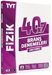 Vip Fizik YKS TYT Fizik 40x7 Deneme Çözümlü - Kemal Coşkun Vip Fizik Yayınları