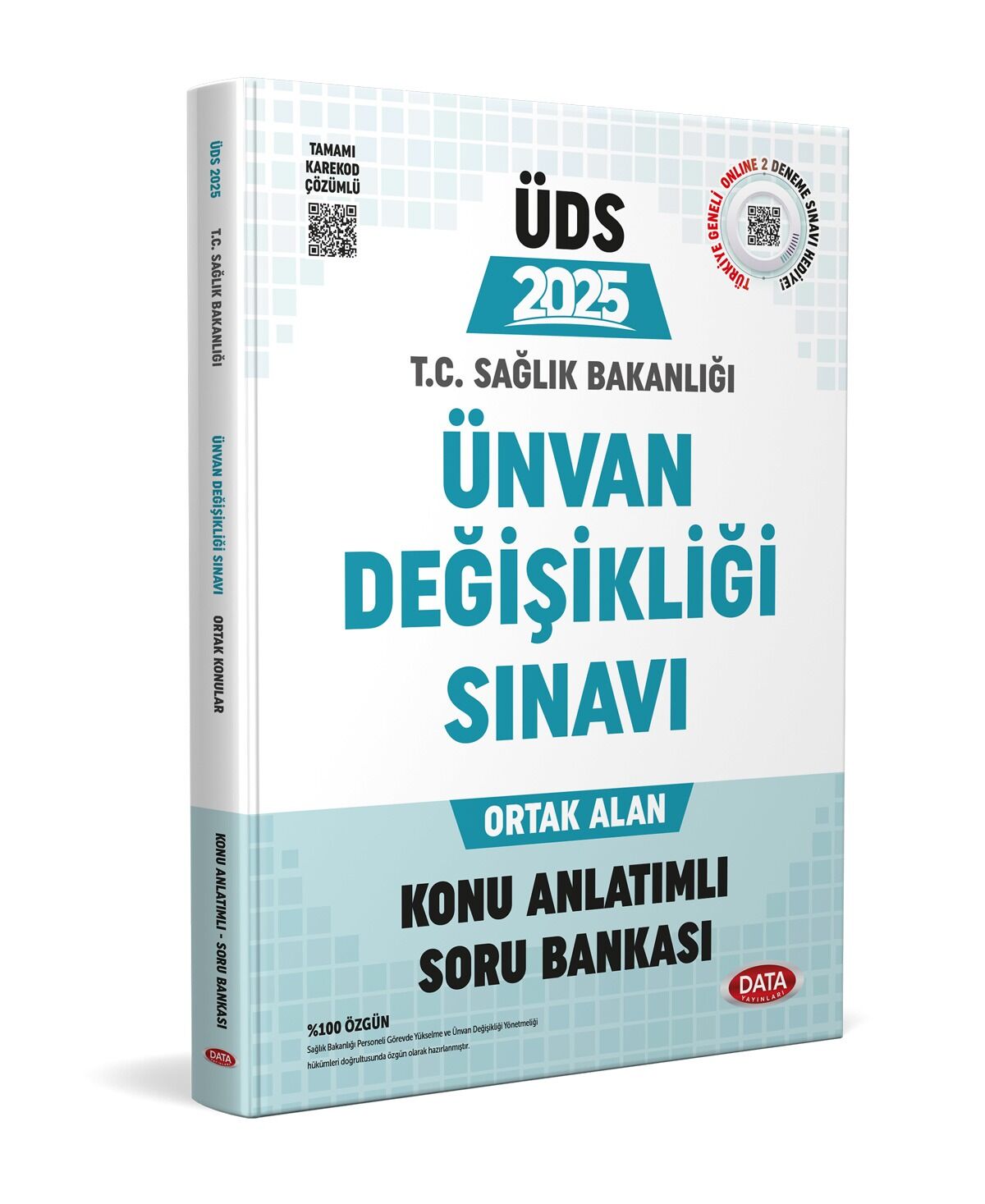 Data 2025 T.C. Sağlık Bakanlığı Unvan Değişikliği Sınavı Ortak Konular Konu Anlatımlı Soru Bankası
