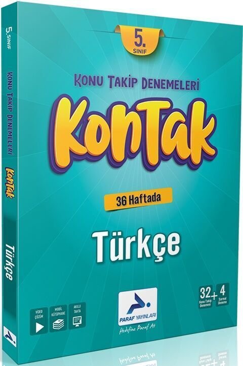 Paraf Yayınları 5. Sınıf Türkçe Kontak Denemeleri