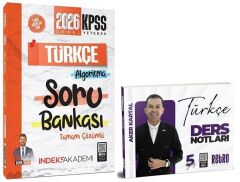 Retro + İndeks 2026 KPSS Türkçe 5Yüz Ders Notları + Soru Bankası 2 li Set - Aker Kartal Retro + İndeks Akademi Yayınları