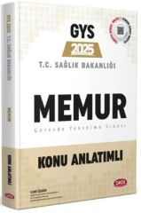 Data Yayınları T.C. Sağlık Bakanlığı Memur VHKİ GYS Konu Anlatımlı