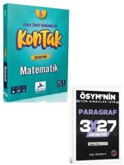 Paraf 2027 5. Sınıf Matematik Kontak Denemeleri+ EVP Akademi Paragraf
