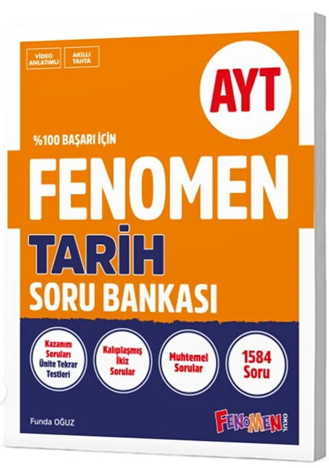 Fenomen Okul Yayınları AYT Tarih Soru Bankası