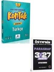 Paraf 2027 5. Sınıf Türkçe Kontak Denemeleri+ EVP Akademi Paragraf