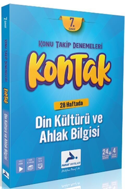 Paraf Yayınları 7. Sınıf Din Kültürü ve Ahlak Bilgisi Kontak Denemeleri