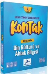 Paraf Yayınları 7. Sınıf Din Kültürü ve Ahlak Bilgisi Kontak Denemeleri