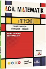 Acil Yayınları Acil Matematik İntegral