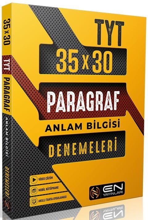 En Yayınları TYT Paragraf Anlam Bilgisi 35X30 Denemeleri