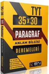 En Yayınları TYT Paragraf Anlam Bilgisi 35X30 Denemeleri