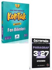 Paraf 2027 5. Sınıf Fen Bilimleri Kontak Denemeleri+ EVP Akademi Paragraf