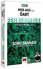 Yargı 2026 ÖABT MEB-AGS Fen Bilimleri Öğretmenliği Soru Bankası Çözümlü - Tufan Genç Yargı Yayınları