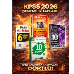 2026 KPSS Genel Yetenek Genel Kültür Lise Ön Lisans Tüm Dersler Deneme Karma Yayınlar Süper Set