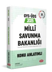 Data Yayınları 2025 GYS Milli Savunma Bakanlığı Hazırlık Kitabı