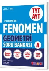 Fenomen Okul Yayınları TYT AYT Geometri A Soru Bankası