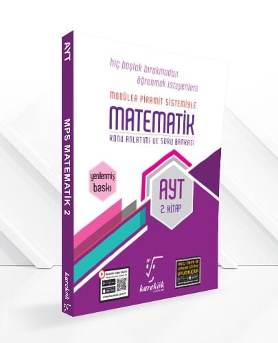 Karekök Yayınları AYT Matematik Konu Anlatımlı Soru Bankası 2. Kitap