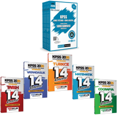 Pegem 2026 KPSS Ön Lisans Soru Bankası Modüler Set & Yediiklim KPSS Ön Lisans Tüm Dersler 14 Deneme Seti