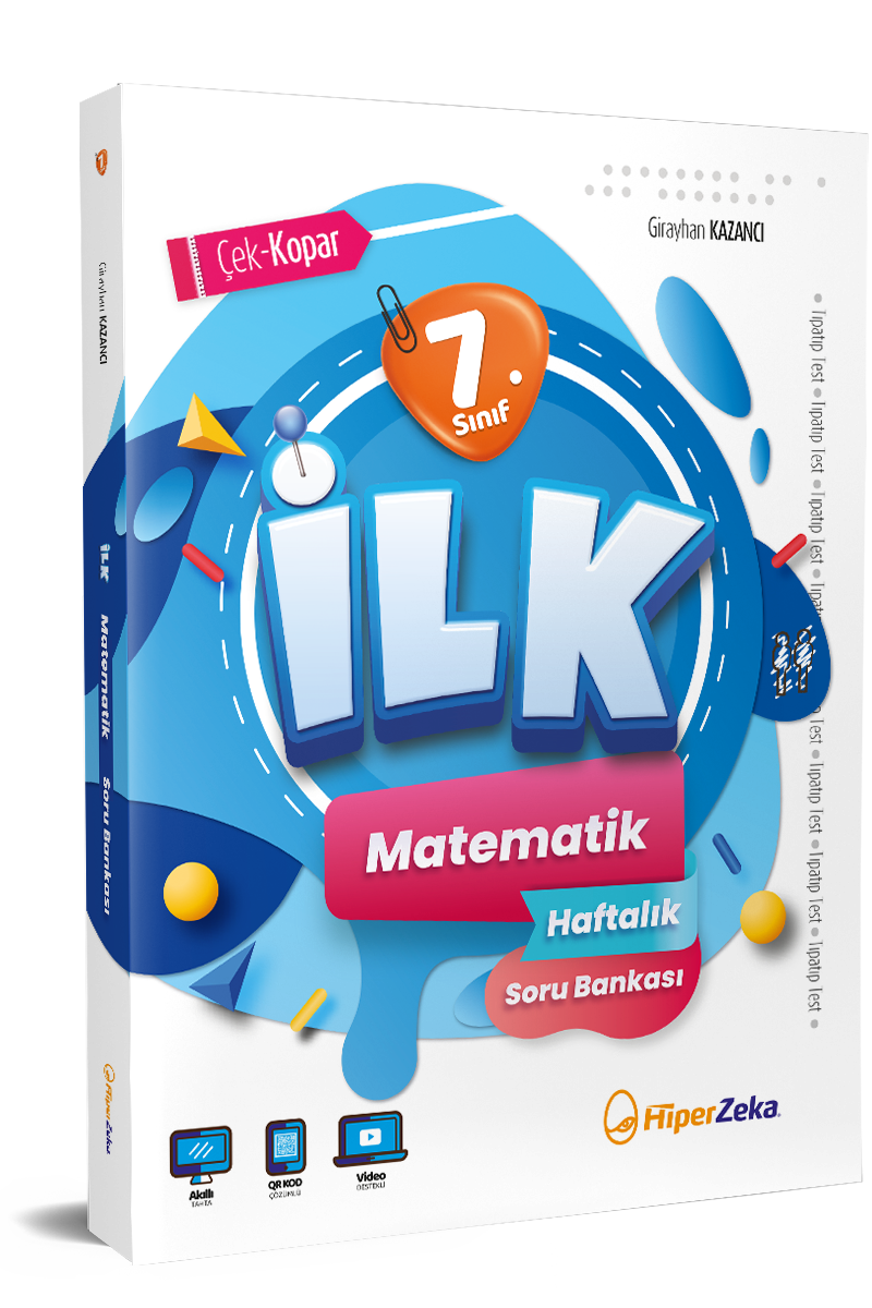 Hiper Zeka 7. Sınıf İLK Matematik Haftalık Soru Bankası