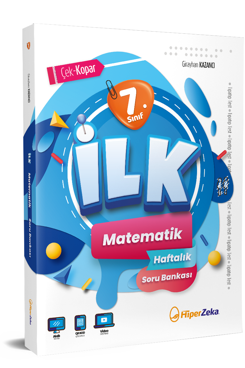 Hiper Zeka 7. Sınıf İLK Matematik Haftalık Soru Bankası