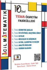 Acil Yayınları 10. Sınıf Matematik Tema Öğretim Fasikülleri