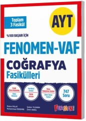 Fenomen Okul Yayınları AYT VAF Coğrafya Fasikülleri Seti