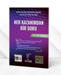 Karekök YKS TYT AYT Türkçe Her Kazanımdan Bir Soru Karekök Yayınları